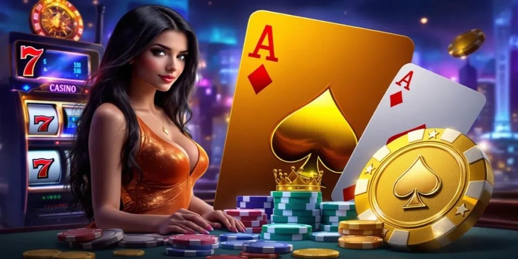  casino presented on mobile device in Pakistan with slots and live games